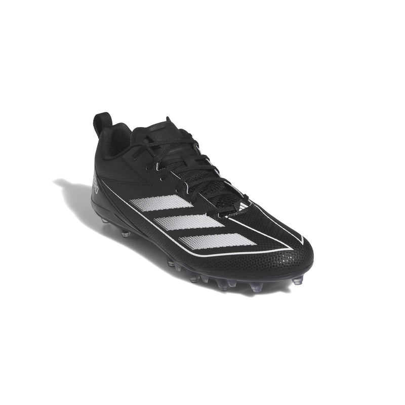 Men's Adidas Adizero Electric.2 Football Cleats - BLACK/WHITE