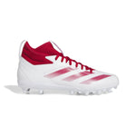 Men's Adidas Adizero Impact.2 Football Cleats - WHITE/RED