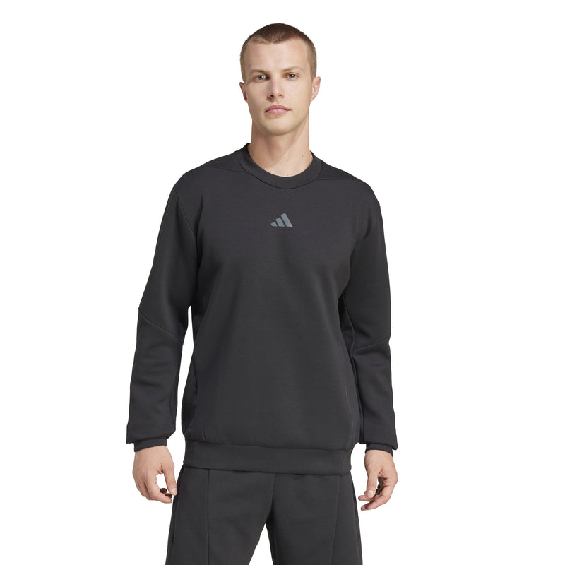 Men's Adidas Designed for Training Sweatshirt - BLACK