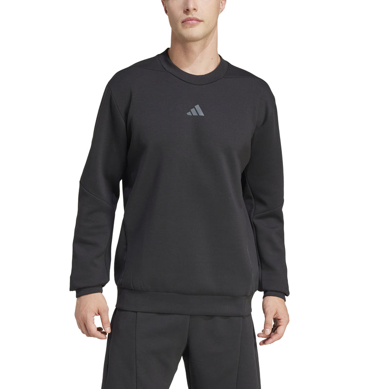 Men's Adidas Designed for Training Sweatshirt - BLACK