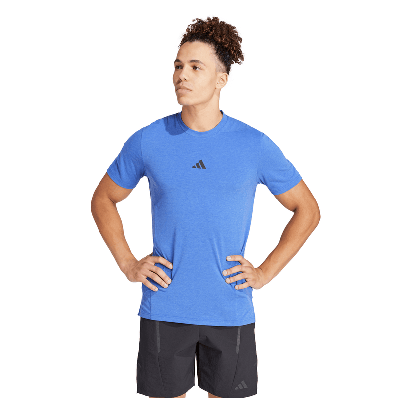 Men's Adidas Designed for Training Workout T-Shirt - BLUE