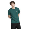 Men's Adidas Embroidered Small Logo T-Shirt - GREEN