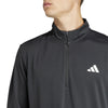 Men's Adidas Essentials 1/4 Zip - BLACK