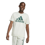 Men's Adidas Essentials Big Logo T-Shirt - GREEN