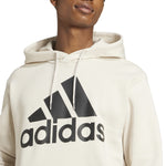 Men's Adidas Essentials Fleece Big Logo Hoodie - ALUMIN