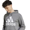 Men's Adidas Essentials Fleece Big Logo Hoodie - GREFOU