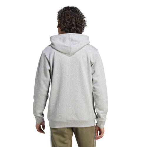 Men's Adidas Essentials Fleece Big Logo Hoodie - GREYH