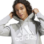 Men's Adidas Essentials Fleece Big Logo Hoodie - GREYH