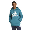 Men's Adidas Essentials Fleece Big Logo Hoodie - LEGTEA