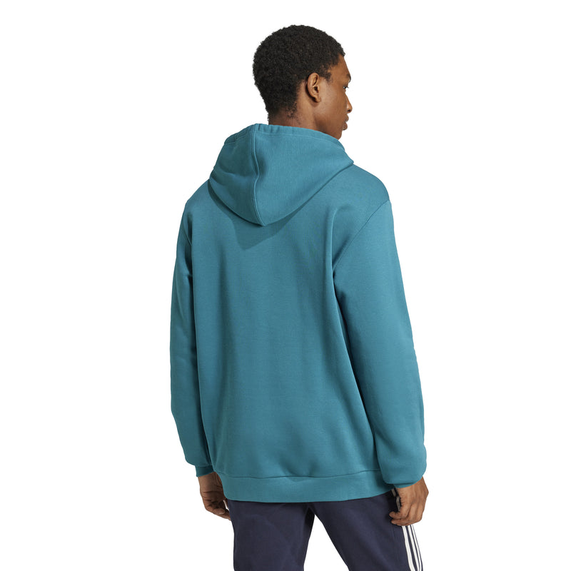 Men's Adidas Essentials Fleece Big Logo Hoodie - LEGTEA