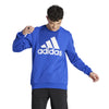 Men's Adidas Essentials Fleece Big Logo Sweatshirt - BLUE