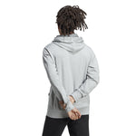 Men's Adidas Essentials Logo Hoodie - GREY