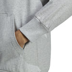 Men's Adidas Essentials Logo Hoodie - GREY