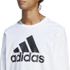 Men's Adidas Essentials Longsleeve - WHITE