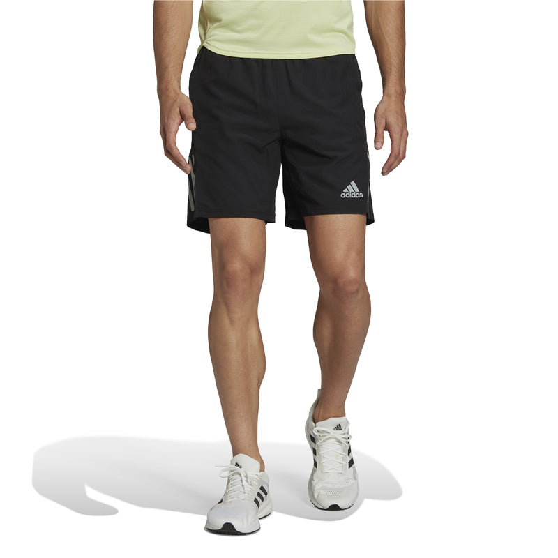 Men's Adidas Own the Run Shorts - BLACK