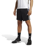 Men's Adidas Pique 3-Stripes Training Short - BLACK