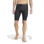 Men's Adidas TechFit Compression Training Shorts - BLACK