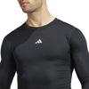 Men's Adidas Techfit Compression Longsleeve - BLACK