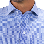 Men's Collar & Co Congressional Navy Featherweight Flex Polo - CONGNAVY