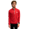 Men's Johnnie-O Nebraska Huskers Sully Vault 1/2 Zip - RED