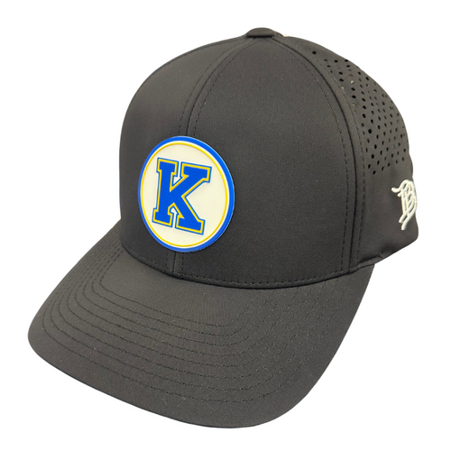 Men's Kearney Bearcats Branded Bills Circle K Curved Performance Hat - BLACK