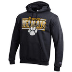 Men's Kearney Bearcats Paw Powerblend Hoodie - 999 - BLACK