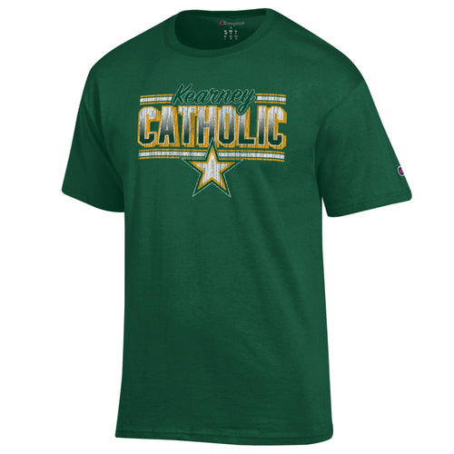 Men's Kearney Cathnolic Stars T-Shirt - 256GREEN