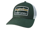 Men's Kearney Catholic Stars Box View Hat - DKGRN/WH