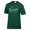 Men's Kearney Catholic Stars Garment Dyed T-Shirt - 256GREEN