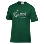 Men's Kearney Catholic Stars Garment Dyed T-Shirt - 256GREEN