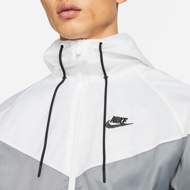 Men's NIke Windrunner Hooded Jacket - 084GR/WH