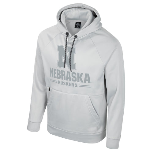 Men's Nebraska Huskers APOC Hoodie - GREY