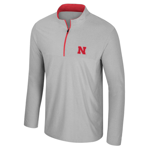 Men's Nebraska Huskers Atomic 1/2 Zip - ASHGRY