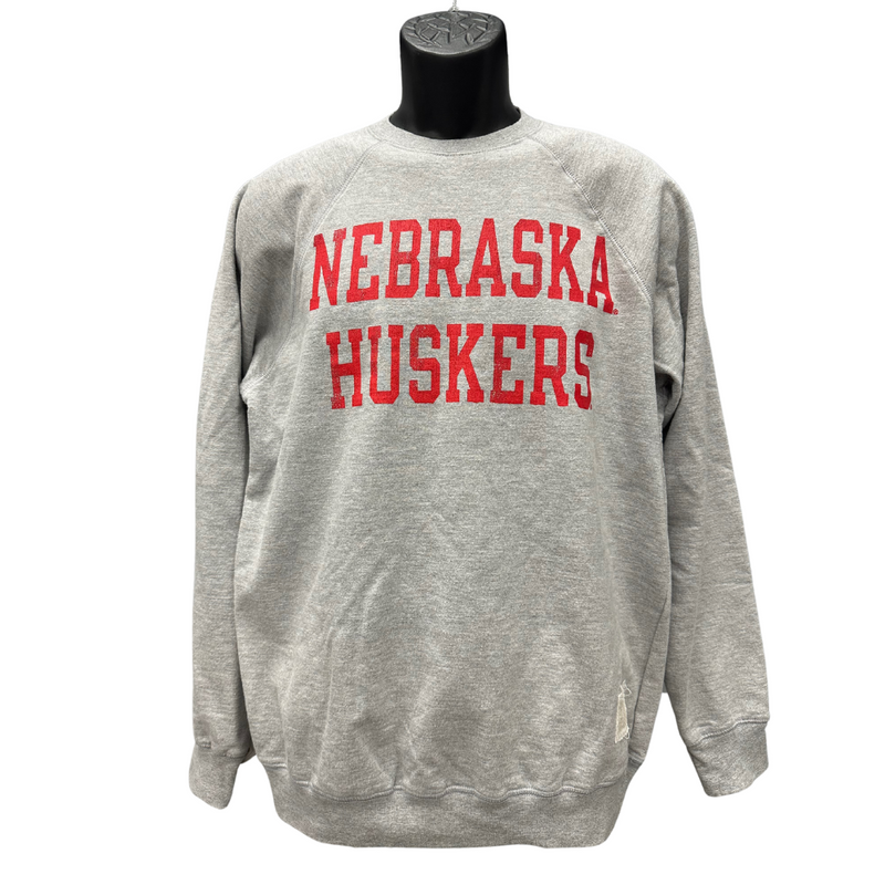 Men's Nebraska Huskers Bold Sweatshirt - HGR