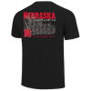 Men's Nebraska Huskers Cornfield T-Shirt - BLACK