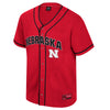 Men's Nebraska Huskers Detonation Baseball Jersey - RED