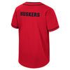 Men's Nebraska Huskers Detonation Baseball Jersey - RED