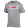 Men's Nebraska Huskers Fade T-Shirt - 950GRAY