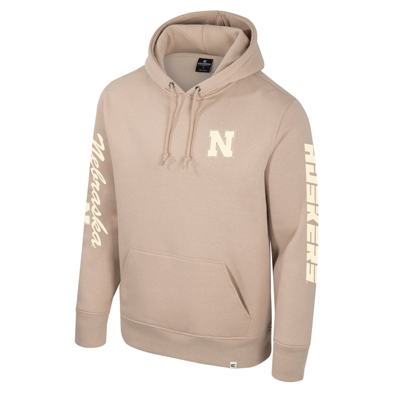 Men's Nebraska Huskers Great Outdoors Hoodie - SEQUOIA