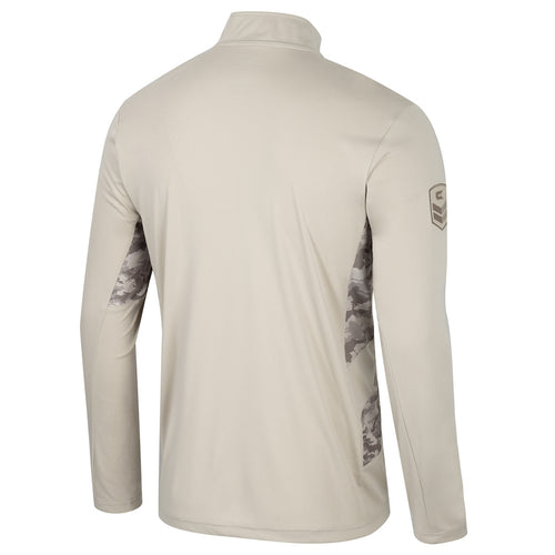 Men's Nebraska Huskers Mojave 1/4 Zip - SAND