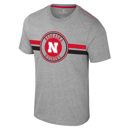 Men's Nebraska Huskers Morpheus T-Shirt - HTHRGREY