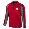 Men's Nebraska Huskers Online 1/4 Zip - RED