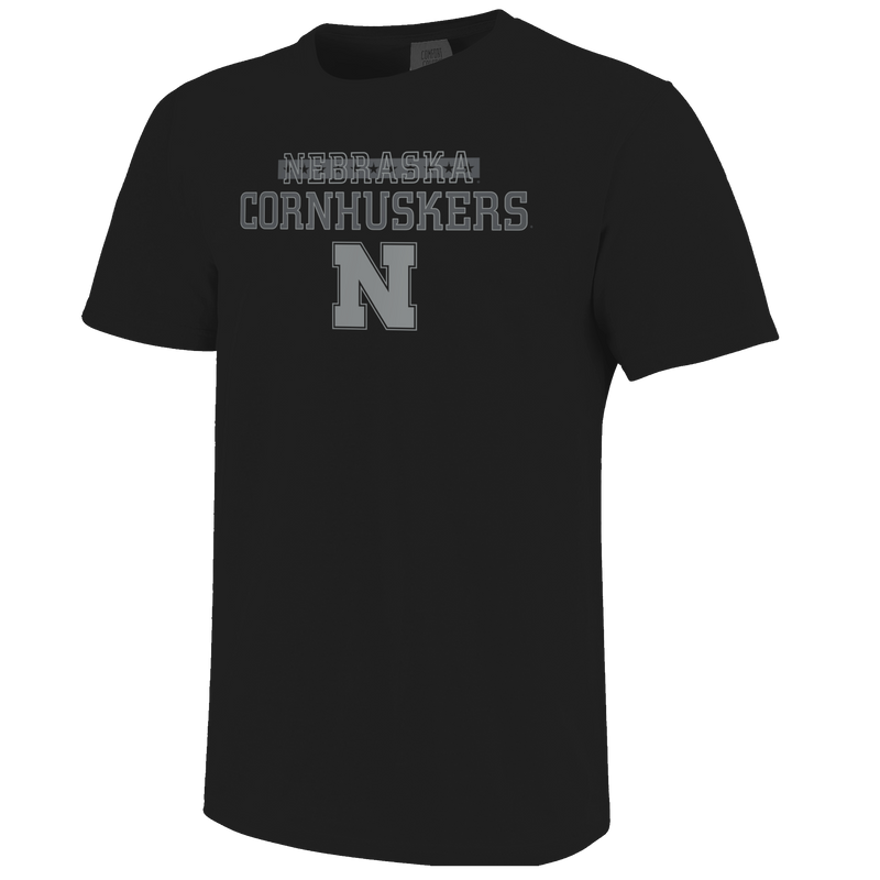 Men's Nebraska Huskers Operation Hat Trick T-Shirt - BLACK