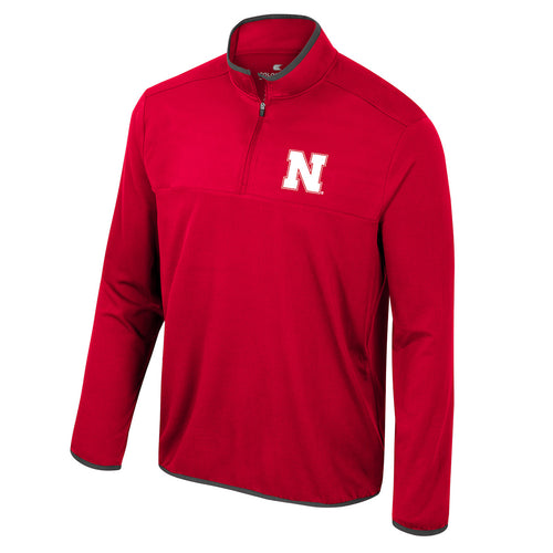 Men's Nebraska Huskers Potential 1/4 Zip - RED