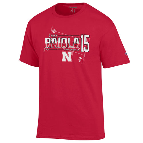 Men's Nebraska Huskers Raiola Field T-Shirt - RED
