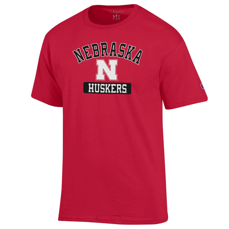 Men's Nebraska Huskers Raiola Pill Box T-Shirt - RED