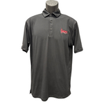 Men's Nebraska Huskers Reprocess Embroidered Script Polo - 010 - BLACK