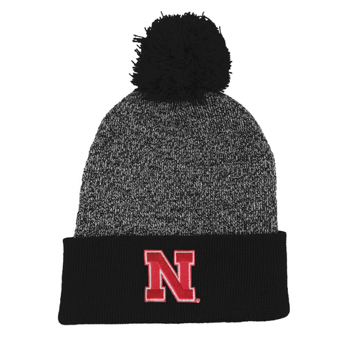 Men's Nebraska Huskers Rooney Beanie - BLACK