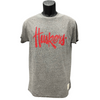 Men's Nebraska Huskers Script Tri-blend T-Shirt - HGR