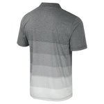 Men's Nebraska Huskers Striped Polo - GREY